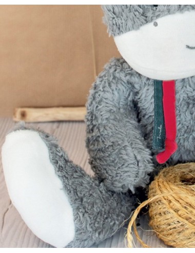 Peluche bio ANE 40 cm /COTON BIO