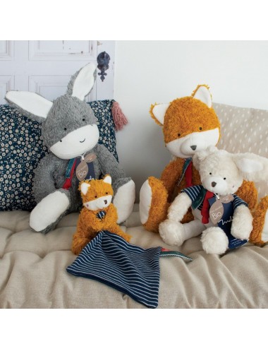 Peluche bio ANE 40 cm /COTON BIO